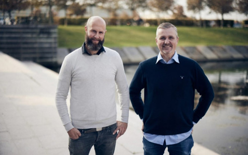 Bild på Mikael Jung och Fredrik neuman i FINSAM i Malmö