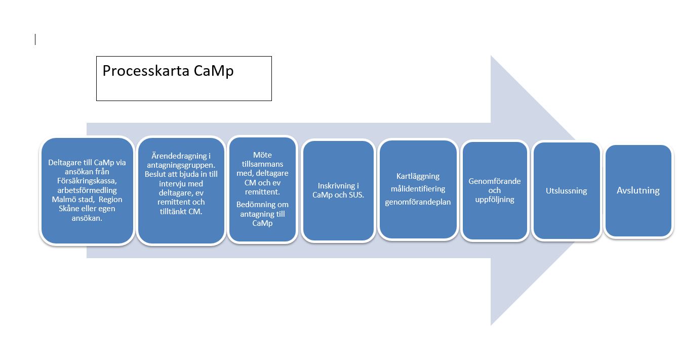 Processkarta på CaMp framtagen