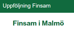 Utveckling och test av uppföljning FINSAM